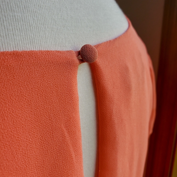 SOLD on XPost Bebe Spring Coral Bell Sleeve Romper - Picture 5 of 7